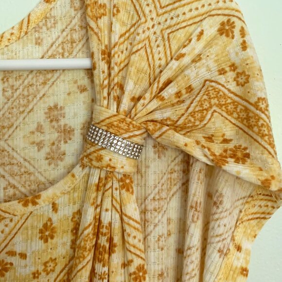 New Without Tags Women's Summer Top S/L - Picture 5 of 15